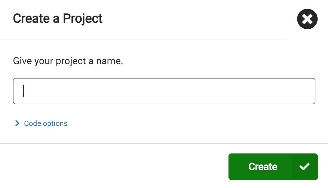 Projekt erstellen in MakeCode